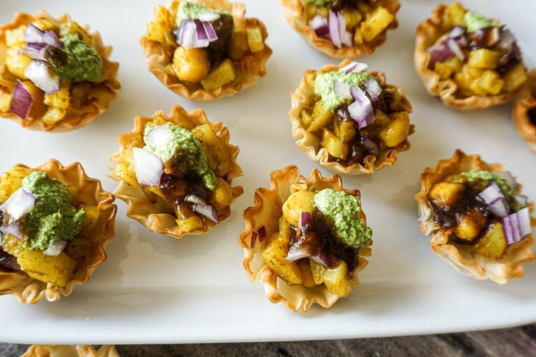 Phyllo Chaat Cups