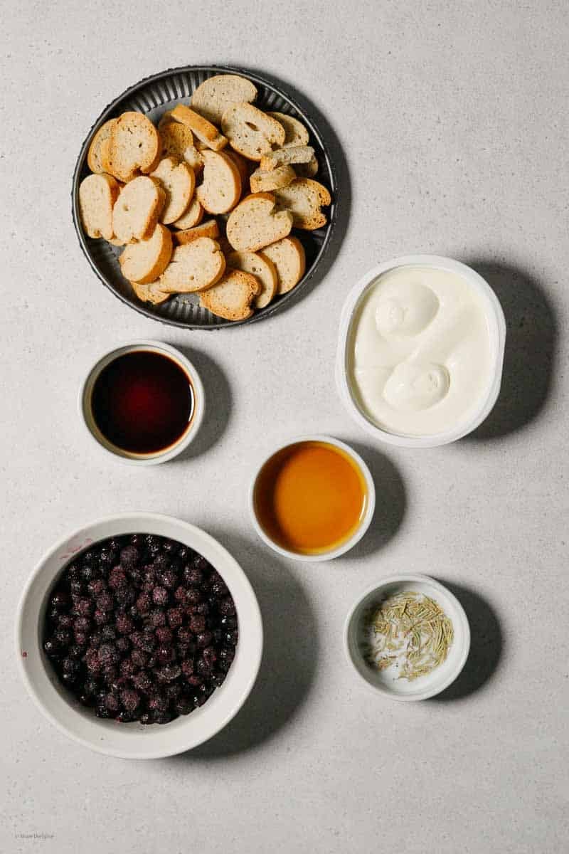 blueberry appetizer ingredients