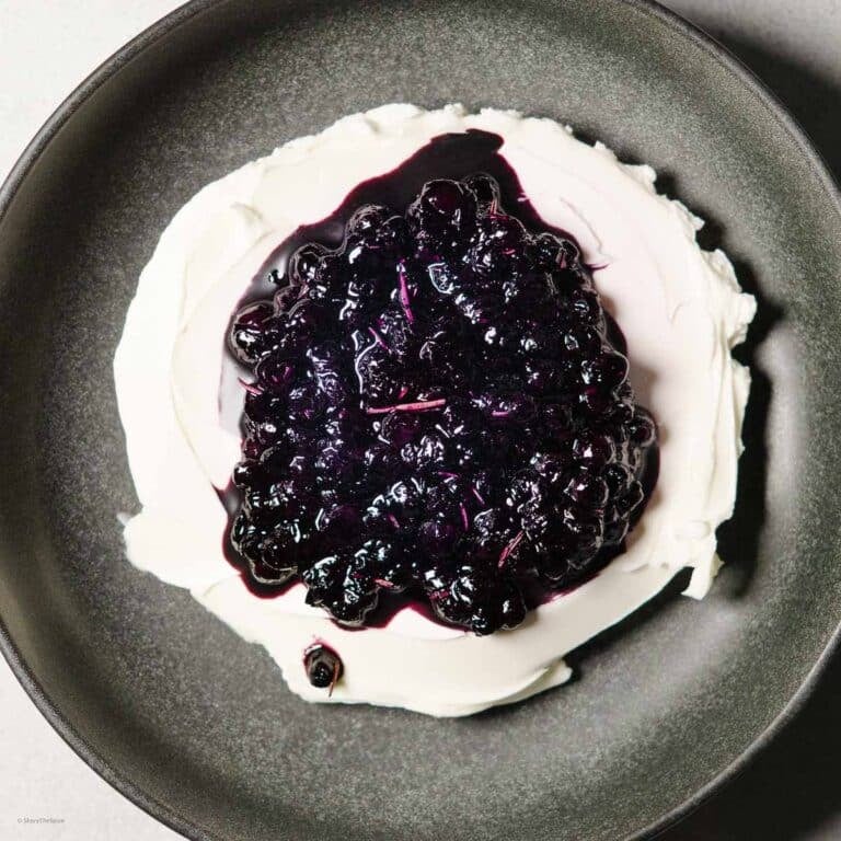 blueberry cream cheese appetizer
