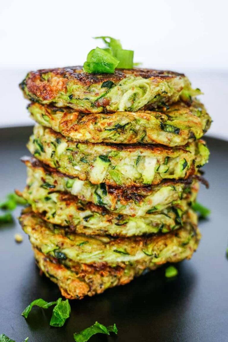Easy Vegan Zucchini Fritters