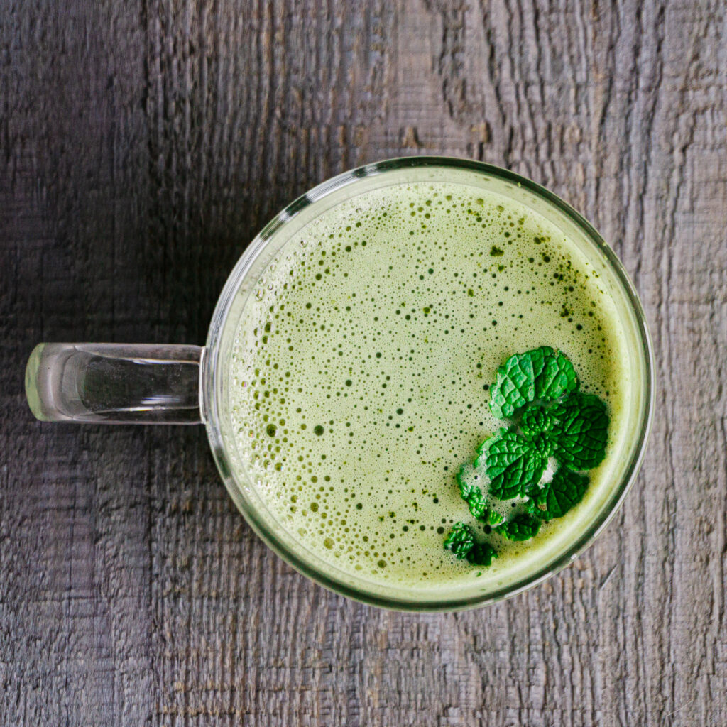 Mint Matcha Latte