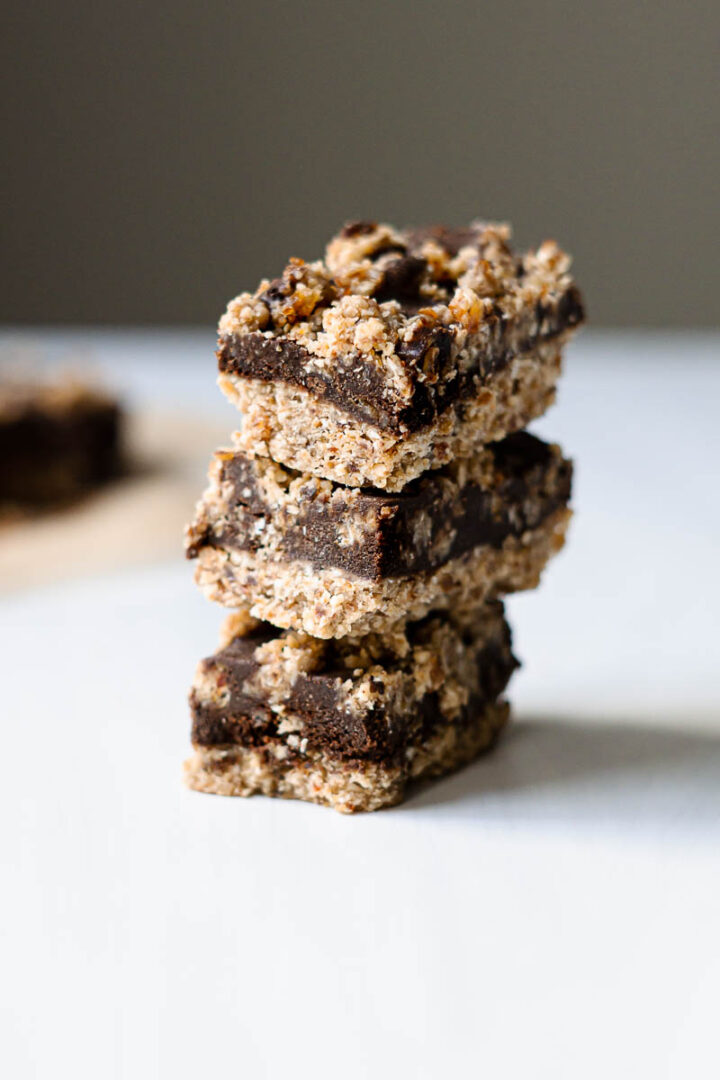 Chocolate Oat Bars Share the Spice