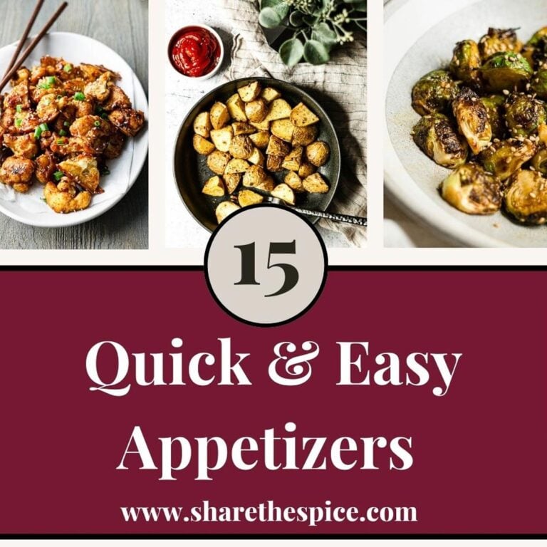 15 Quick and Easy Vegetarian Appetizers