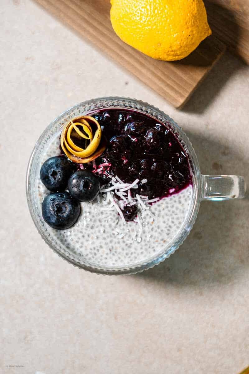 pudding with greek yogurt