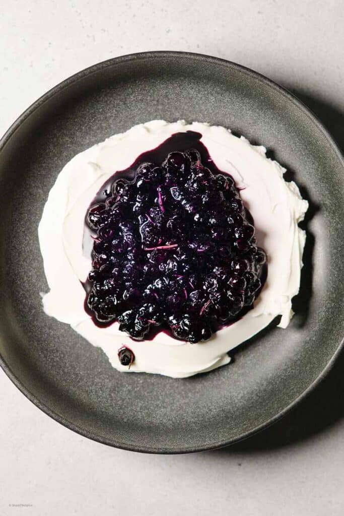 blueberry appetizer