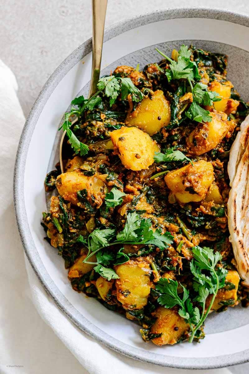 Saag aloo