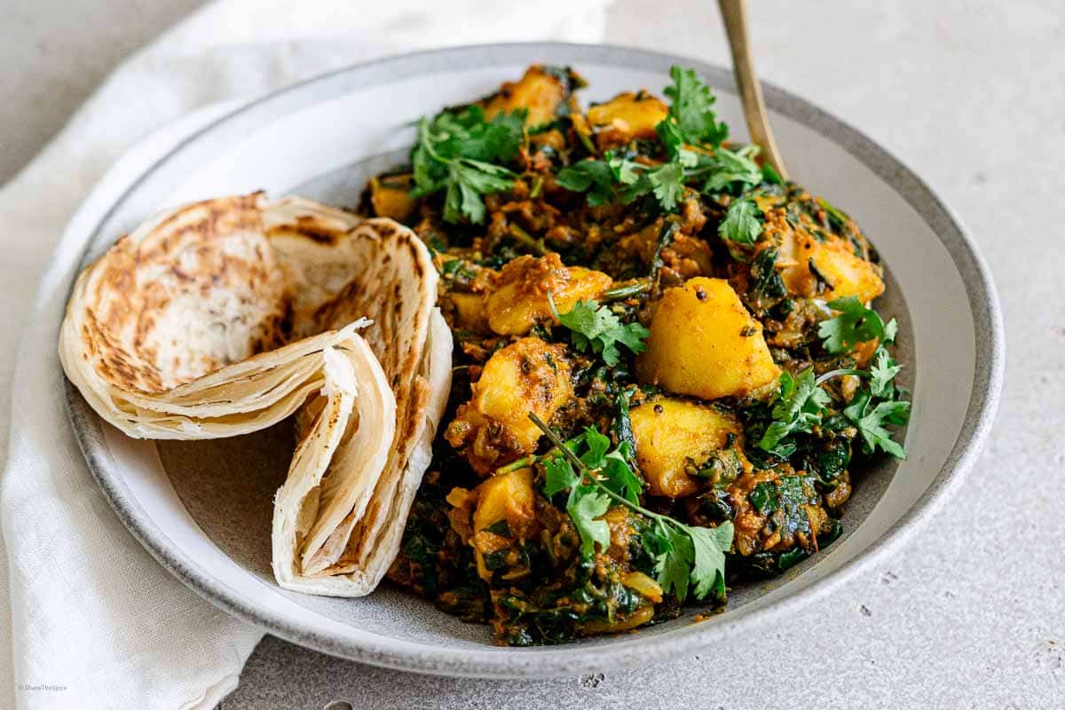Saag aloo recipe
