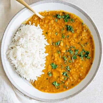 red lentil curry