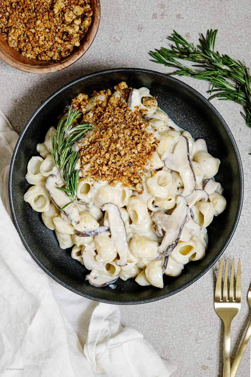 shiitake mushroom pasta